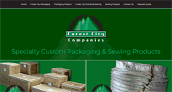 Desktop Screenshot of forestcityco.com